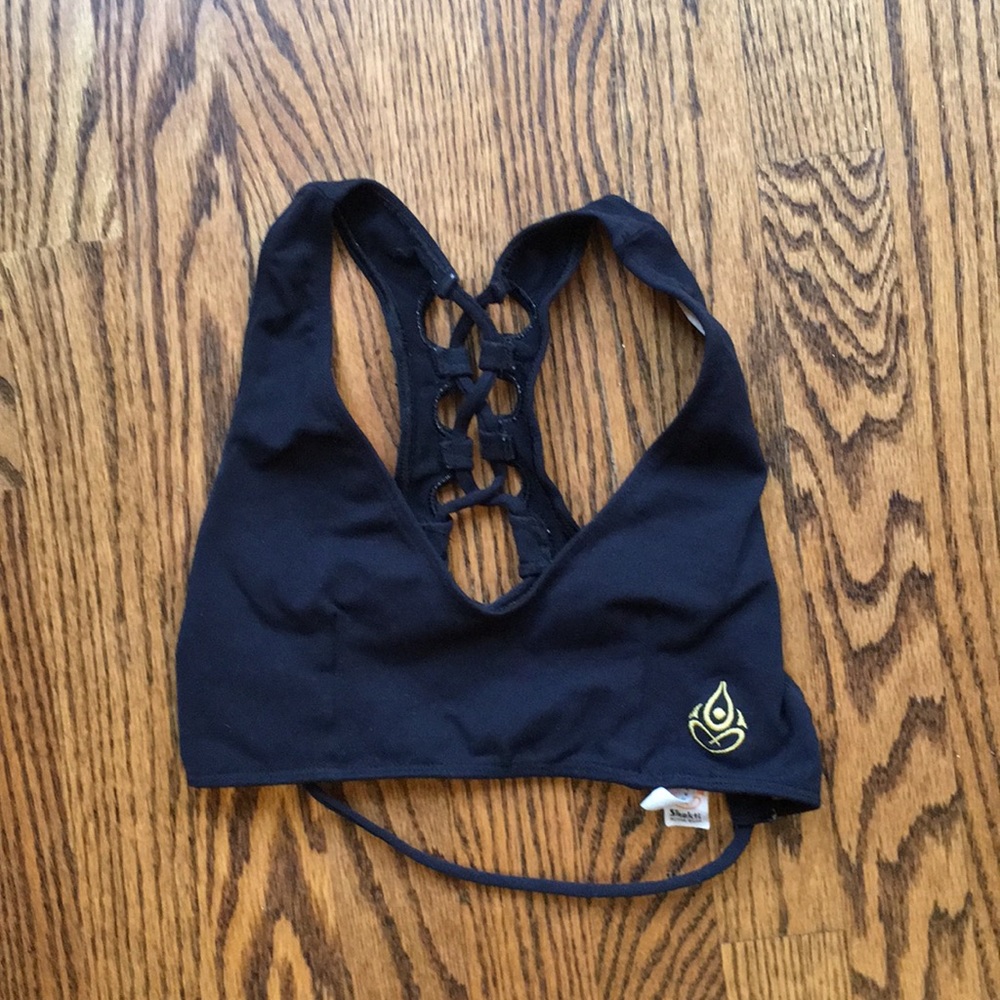 FREE PEOPLE LACEUP BACK SPORTS BRA